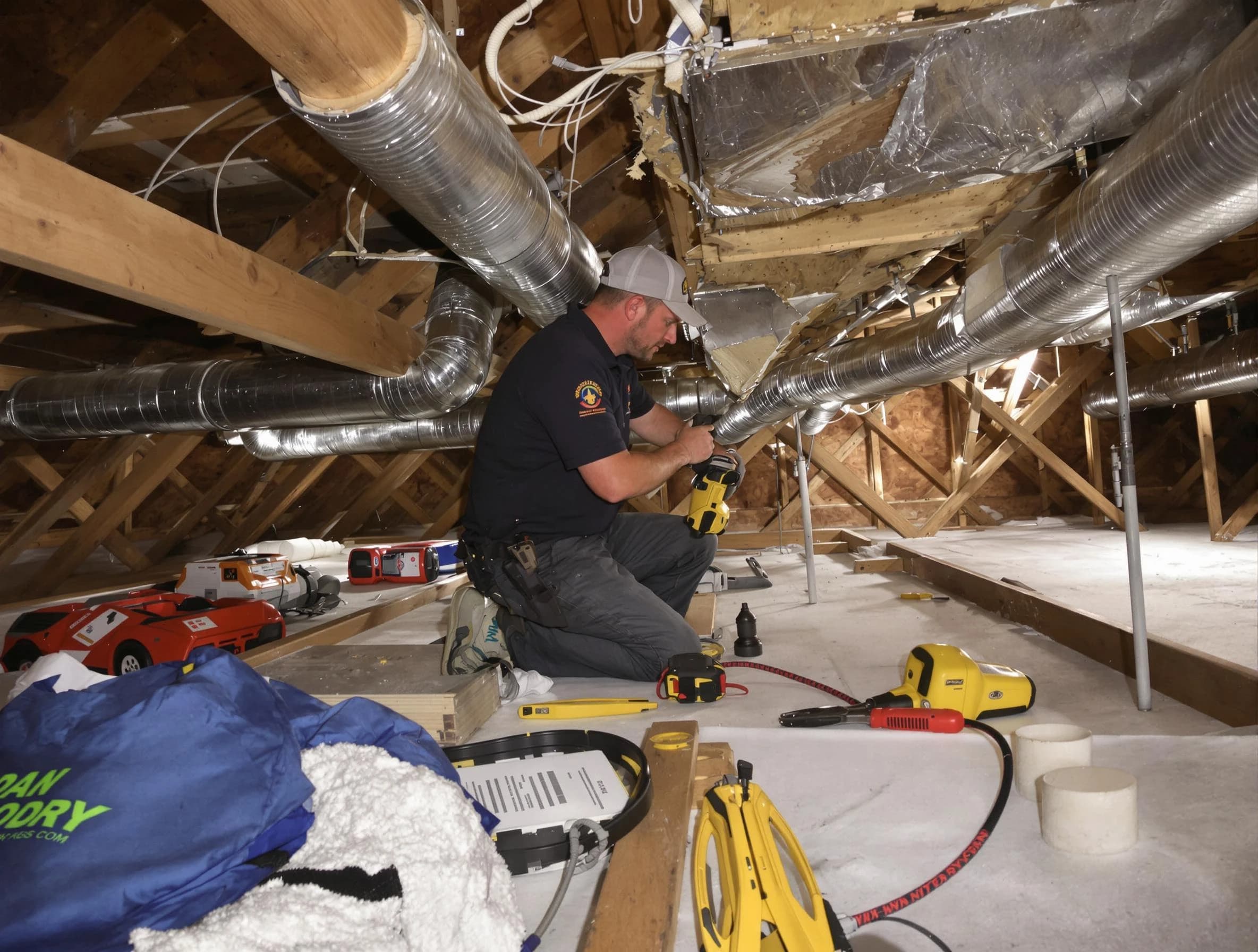 Professional air duct repair by Fairfield Plantation Air Duct Cleaning in Fairfield Plantation