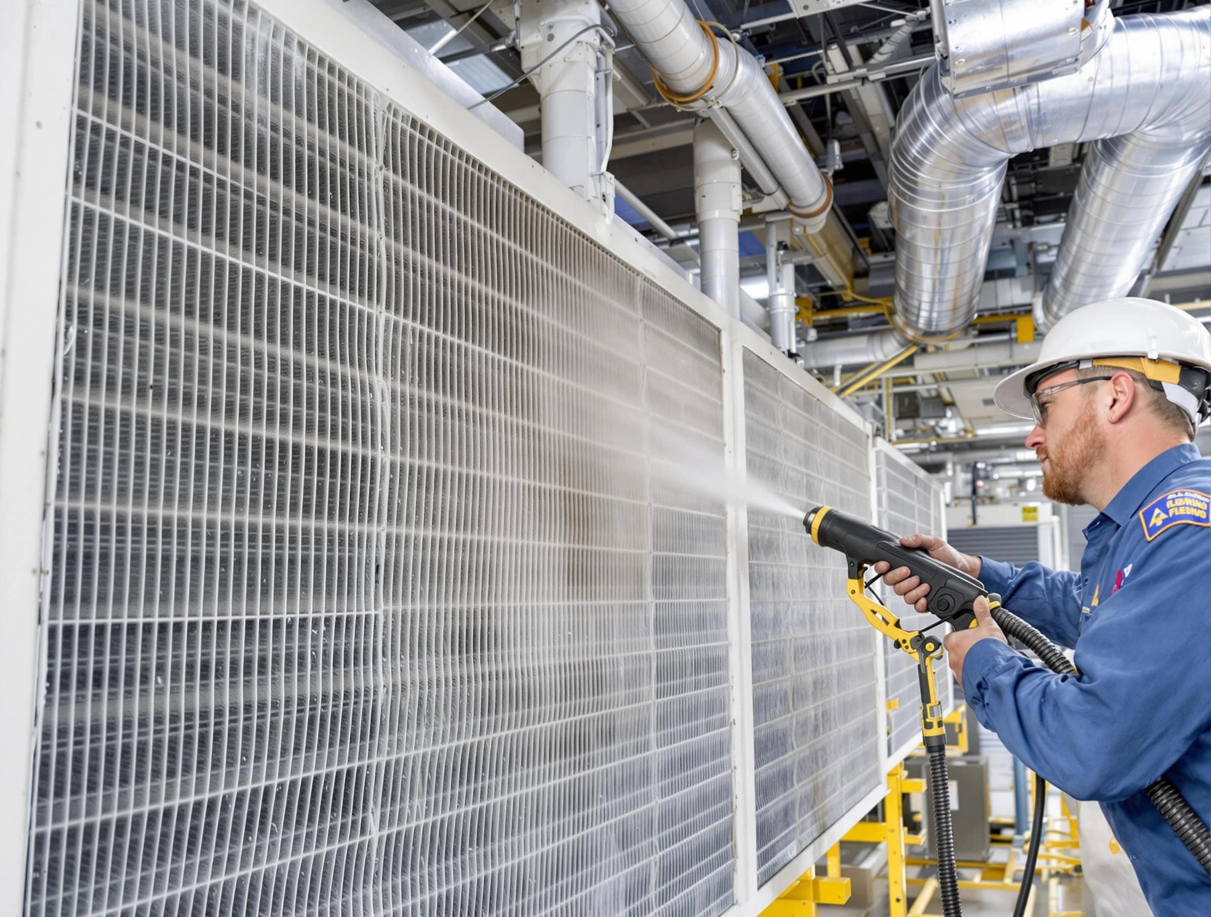 Professional commercial coil cleaning by Fairfield Plantation Air Duct Cleaning in Fairfield Plantation