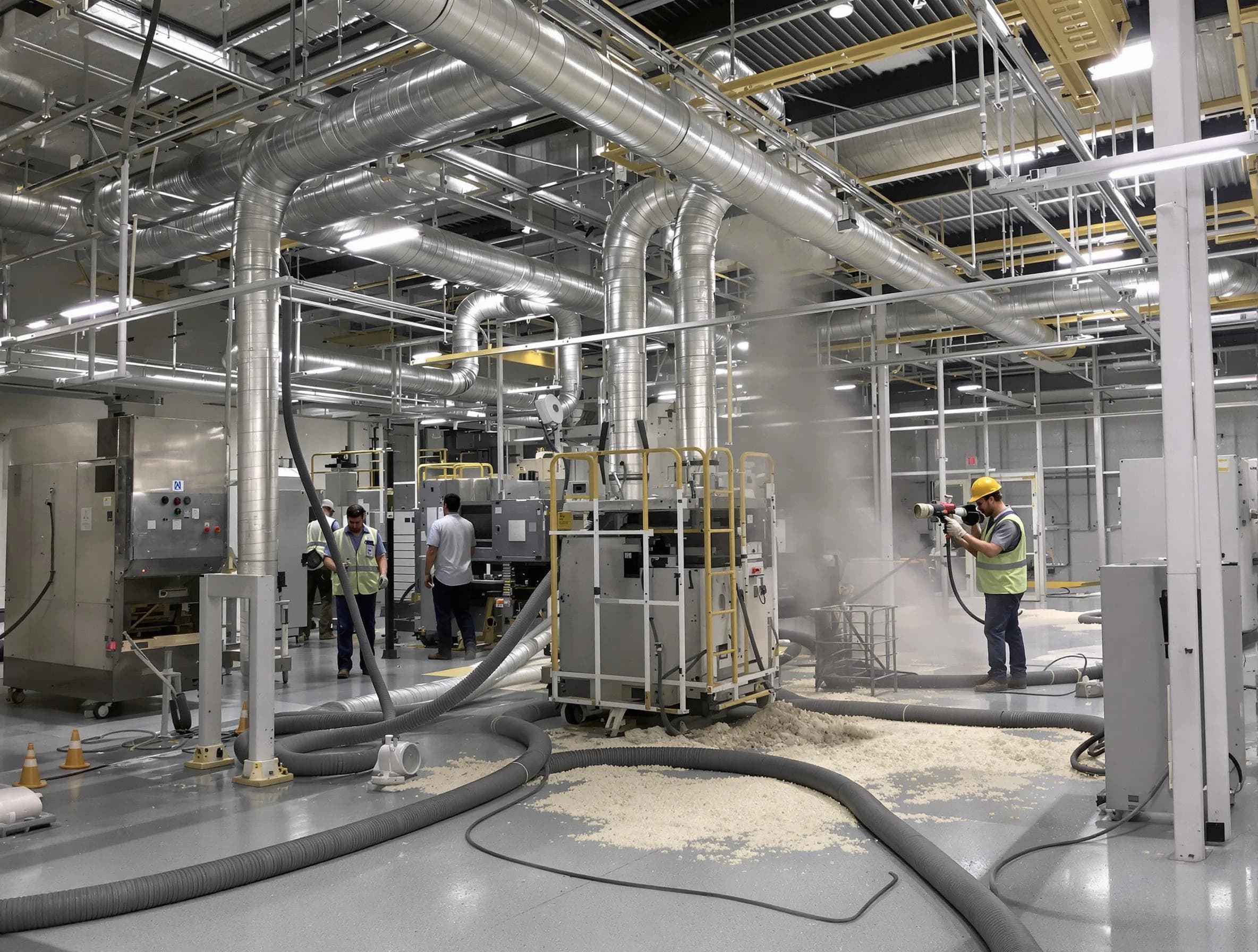 Heavy-duty industrial duct cleaning by Fairfield Plantation Air Duct Cleaning in Fairfield Plantation