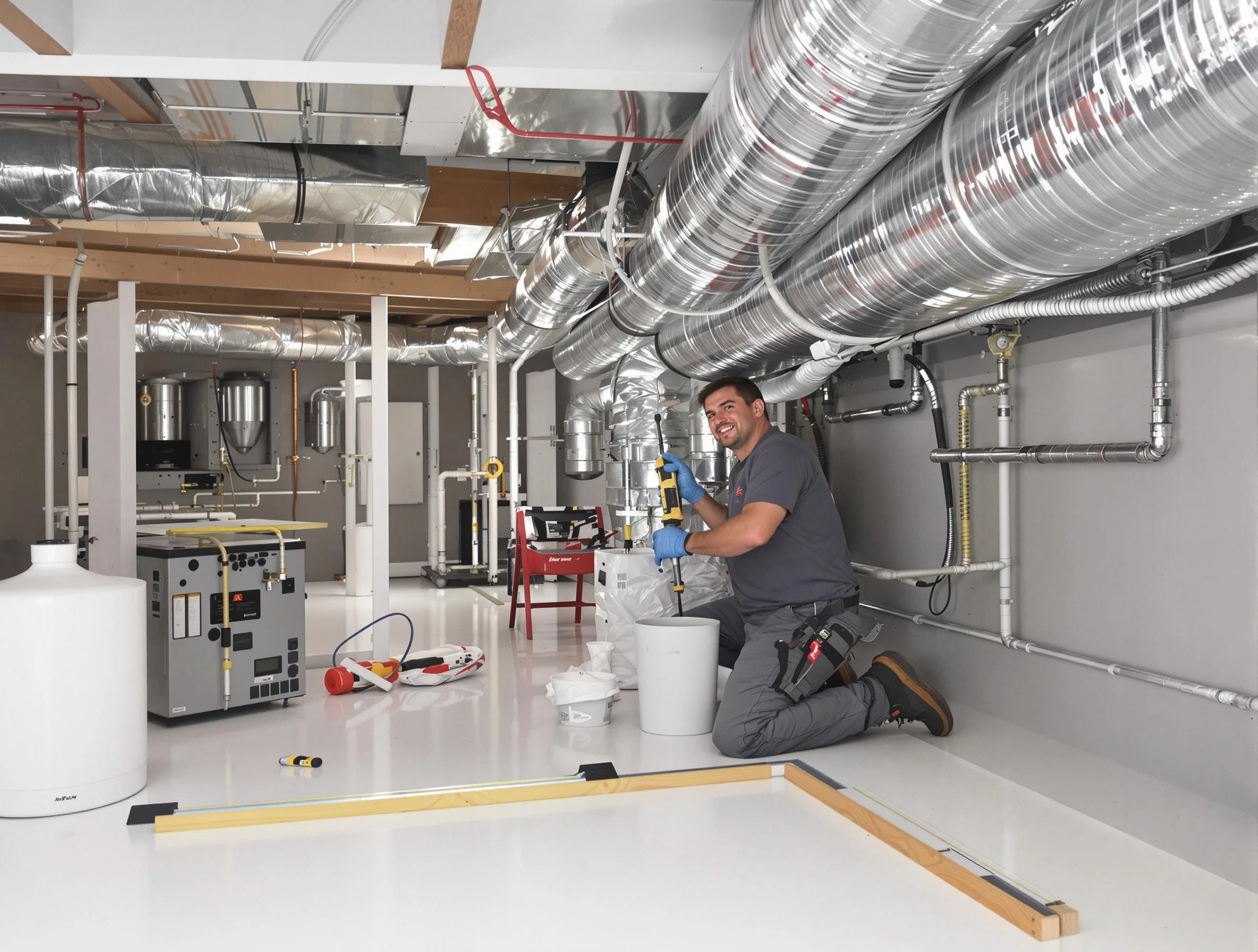 Professional duct sealing service by Fairfield Plantation Air Duct Cleaning in Fairfield Plantation